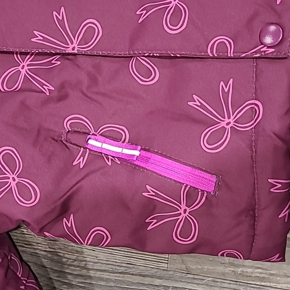 Cat & Jack Purple Puffer Jacket Size 18 Months - Picture 4 of 7